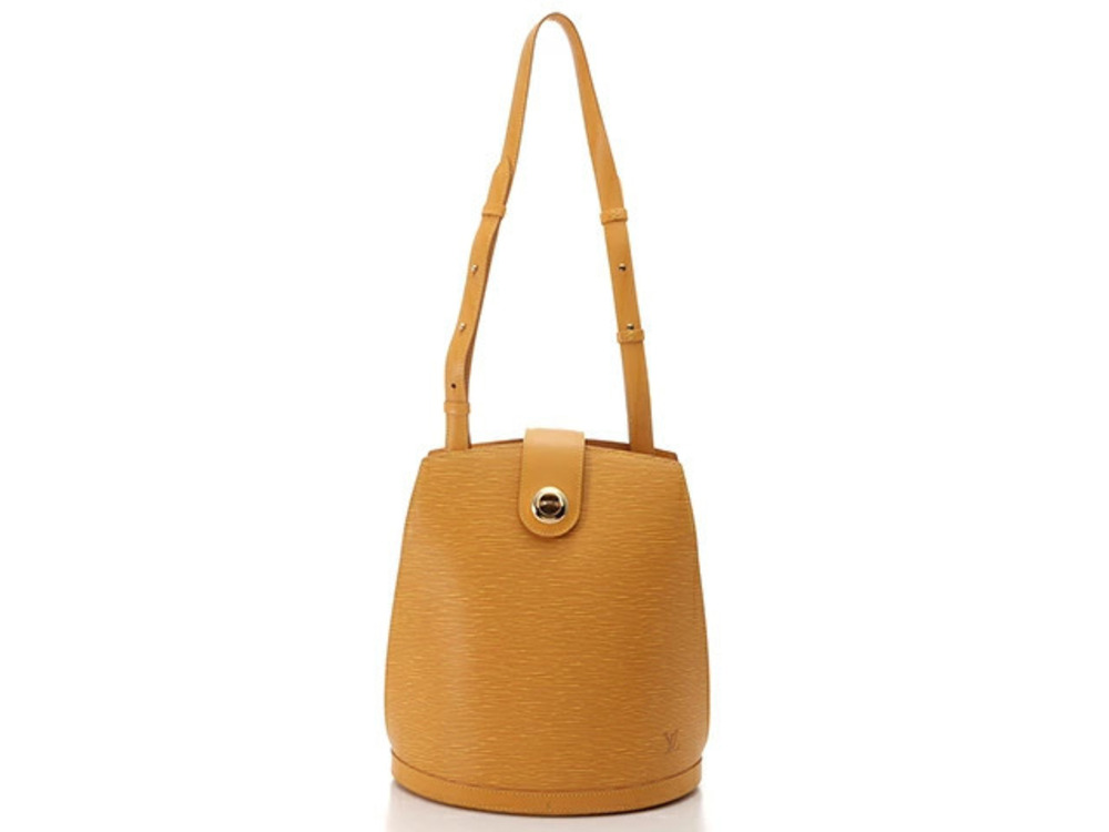 LOUIS VUITTON Cluny Epi Jaune